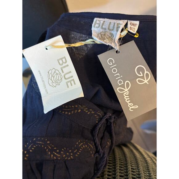 BLUE HIPPY NWT ONAK Jodhpur Full Length Block Printed Dress - Picture 13 of 13